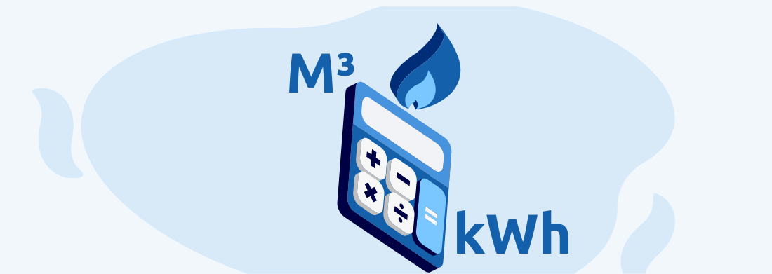 gas m3 kwh